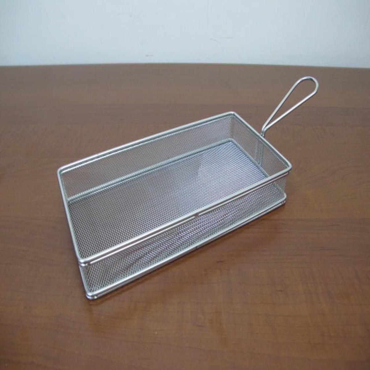 Rectangular French Fries Basket; 25 cm
