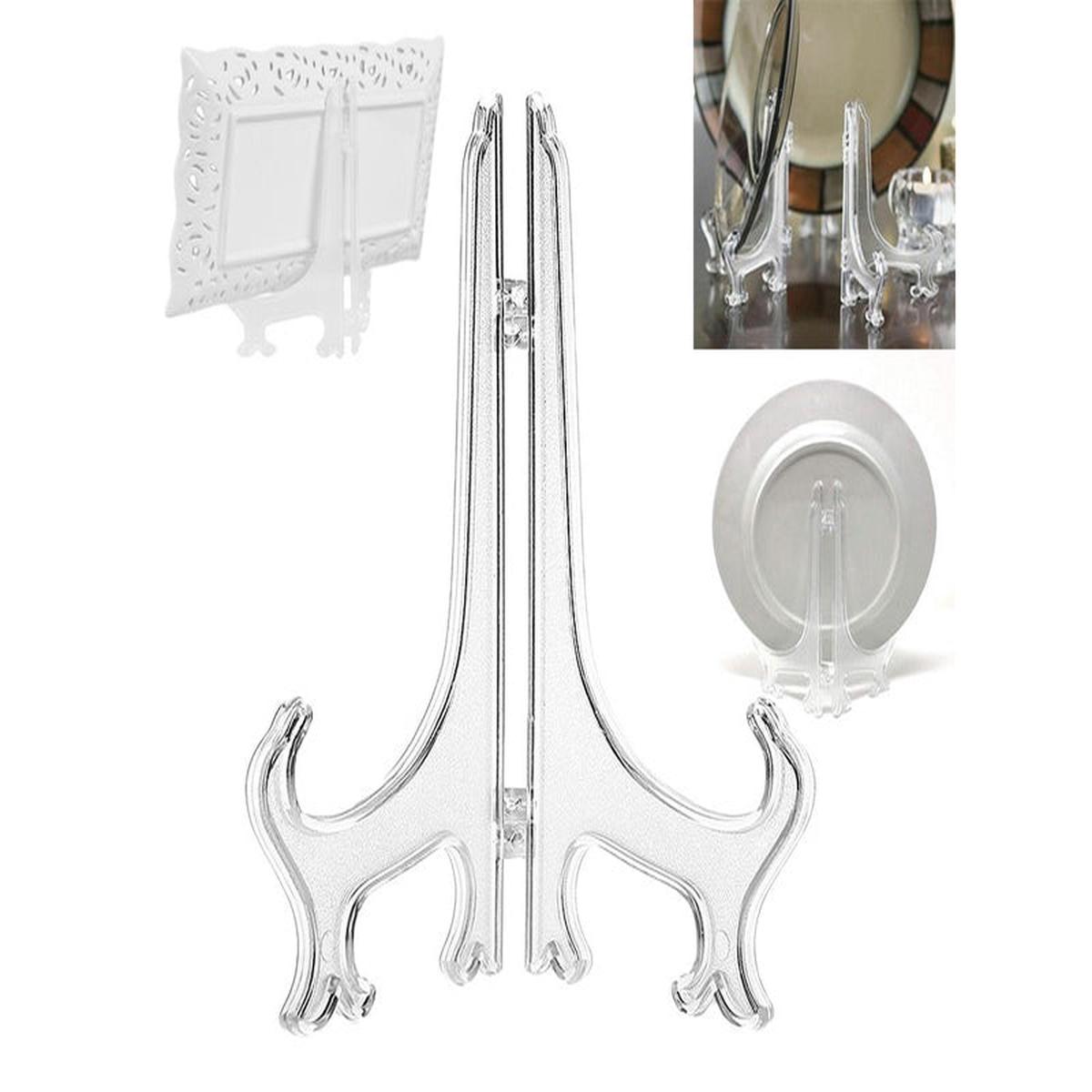 Transparent Display Easel Stand 25 cm X2