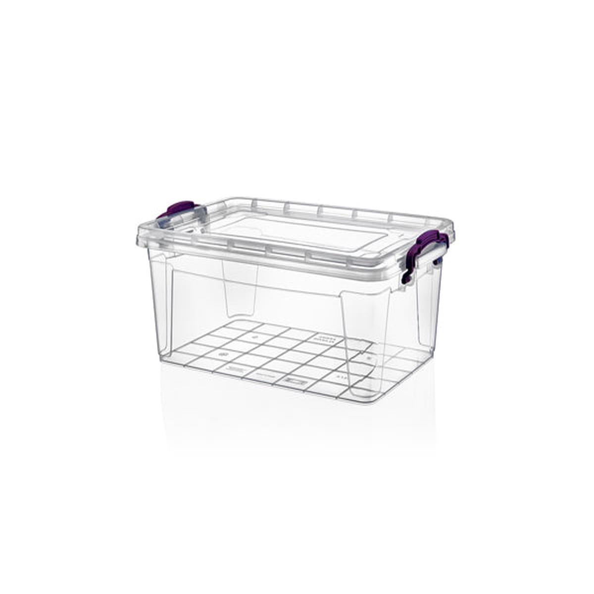Clear Storage Box; 5.1 lt